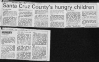 Santa Cruz County's hungry children