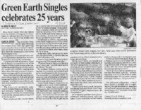 Green Earth Singles eclebrates 25 years