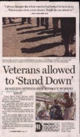 Veterans allowed to 'Stand Down