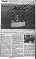 Founding chancellor shaped UCSC, county's future