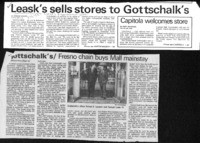 Leask's sells store to Gottschalk's