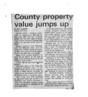 County property value jumps up