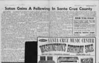 Satan gains a following in Santa Cruz County