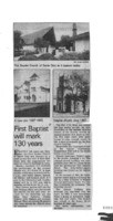 First Baptist will mark 130 years