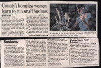 County's homeless women learn to run small business