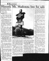 Historic Mt. Madonna Inn for sale