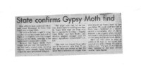 State confirms Gypsy Moth find