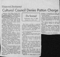 Cultural Council Denies Patton Charge