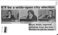 It'll be a wide-open city election