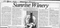 Sunrise Winery