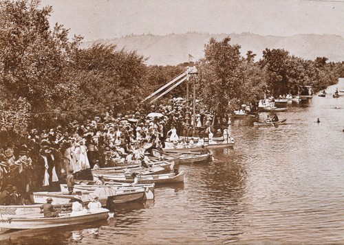 Fourth of July, 1909 on Lake Watsonville