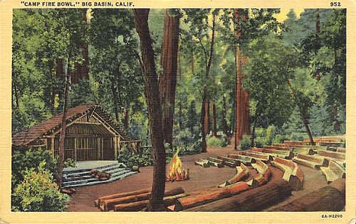 "Camp Fire Bowl," Big Basin