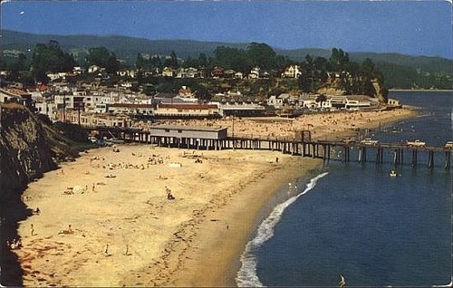 Capitola Beach and Wharf