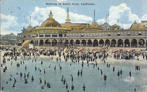 Bathing at Santa Cruz