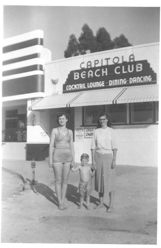 In Front of the Capitola Beach Club