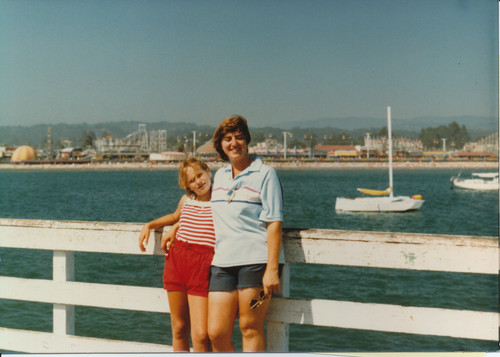 Cheryl and Aunt Donna at the Wharf