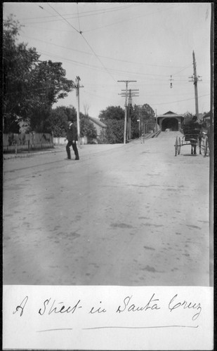 A Street in Santa Cruz