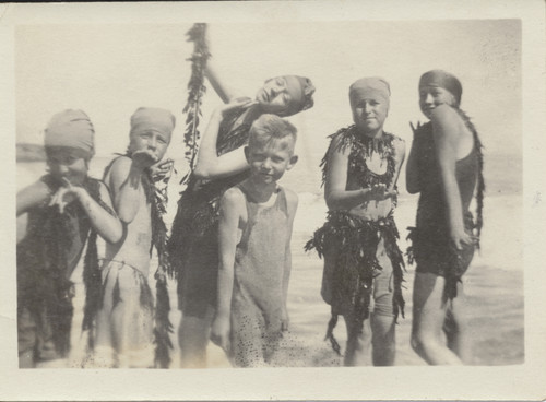 Kids Playing on the Beach