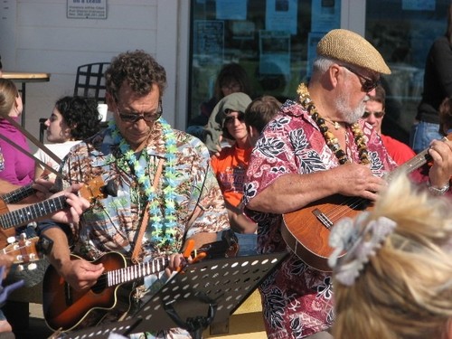 Band at Santa Cruz Harbor Festival