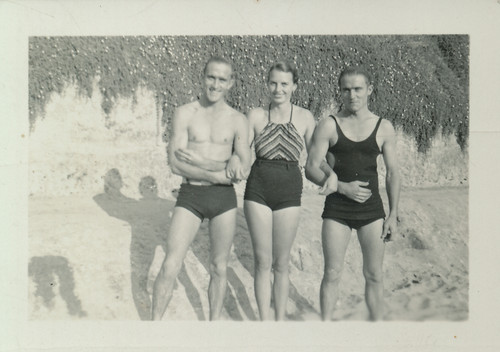 Surfers on the Beach