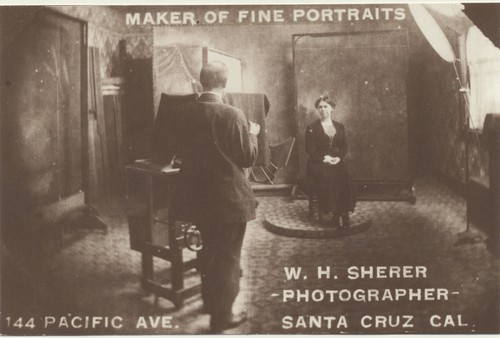 Promotional Card of W.H. Sherer's Photography Business