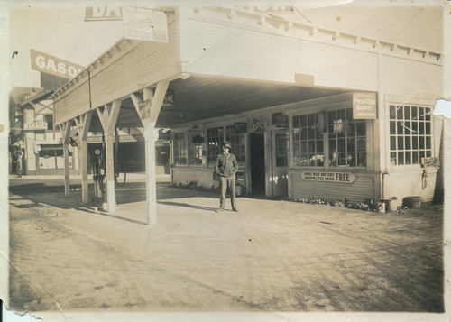 Grandfather at the Battery Station