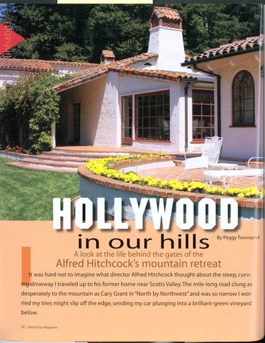 Hollywood in our hills: A look at the life behind the gates of Alfred Hitchcock's mountain retreat