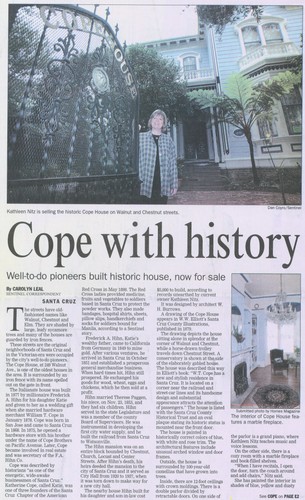 Cope with history [Cope House]