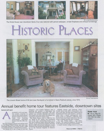 Historic places: annual benefit home tour features Eastside, downtown sites