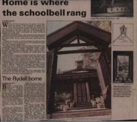 Home is where the schoolbell rang [Rydell House]