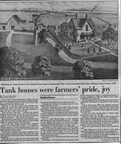 Tank Houses Were Farmers' Pride, Joy