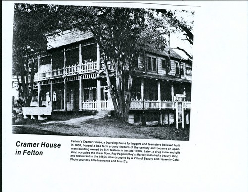 Cramer House in Felton