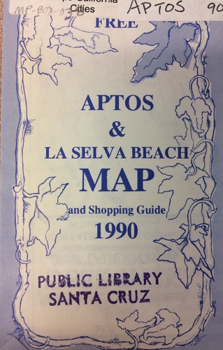 Aptos and La Selva Beach Map