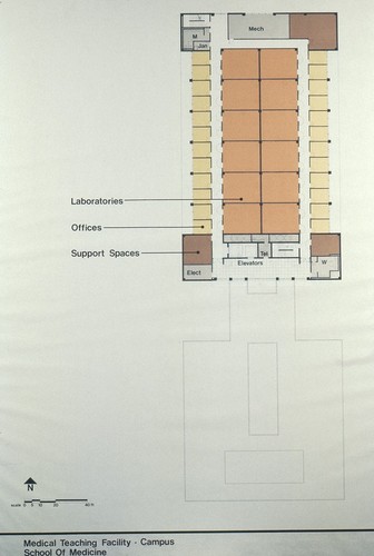 Medical Teaching Facility: floor plan