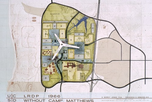 UC San Diego long range development plan, without Camp Matthews