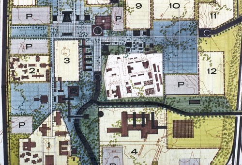 UC San Diego long range development plan, with Camp Matthews: detail