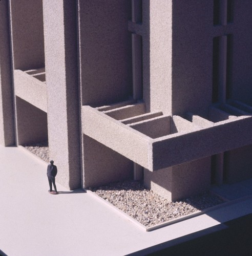 John Muir College: model: Applied Physics & Mathematics Building: detail