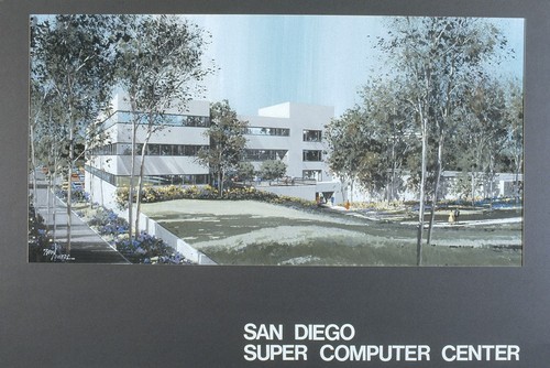 San Diego Supercomputer Center: proposal drawing