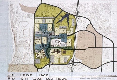 UC San Diego long range development plan, with Camp Matthews