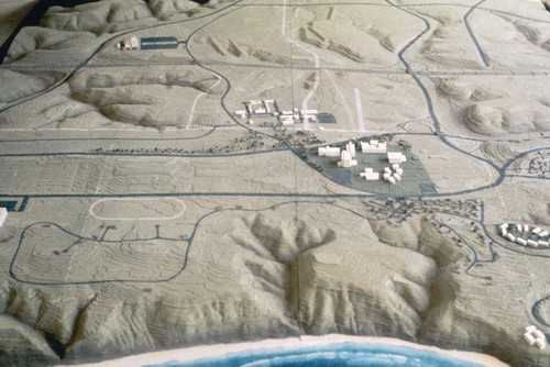 UC San Diego campus scale model