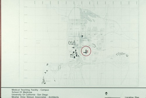 Medical Teaching Facility: location plan