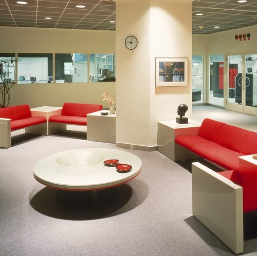 San Diego Supercomputer Center: interior: reception area