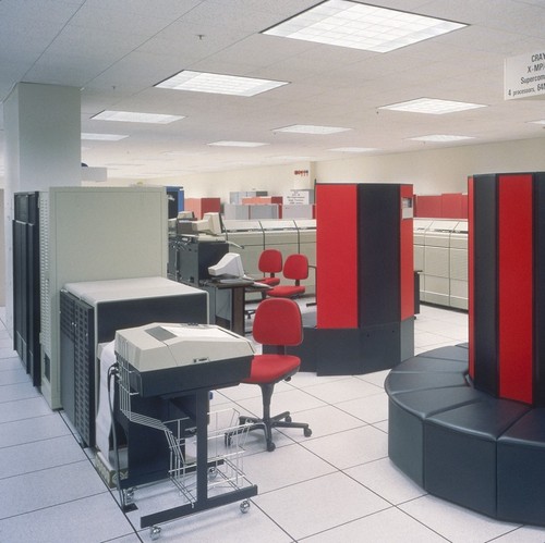 San Diego Supercomputer Center: interior: computer room