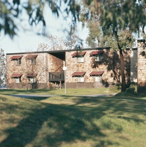 Residential Apartments, Phase Two: exterior: view of one building