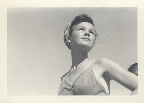 Phyllis Cole at Cowell Beach