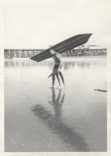 Lloyd Ragon at Cowell Beach