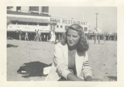 Virginia Horner at Cowell Beach