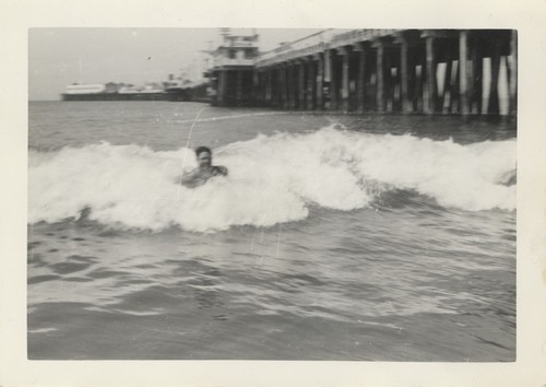 Lloyd Hooper at Cowell Beach