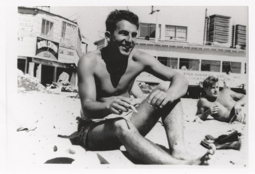 Harry Mayo at Cowell Beach