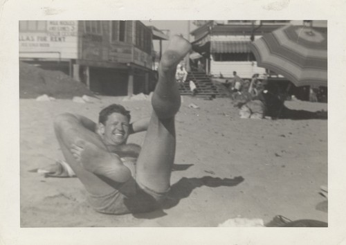 Lloyd Hooper at Cowell Beach